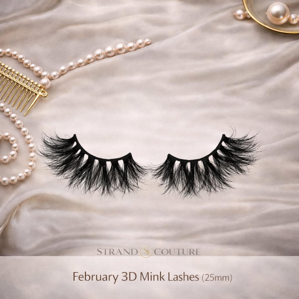 February 3D Mink Lashes 25mm