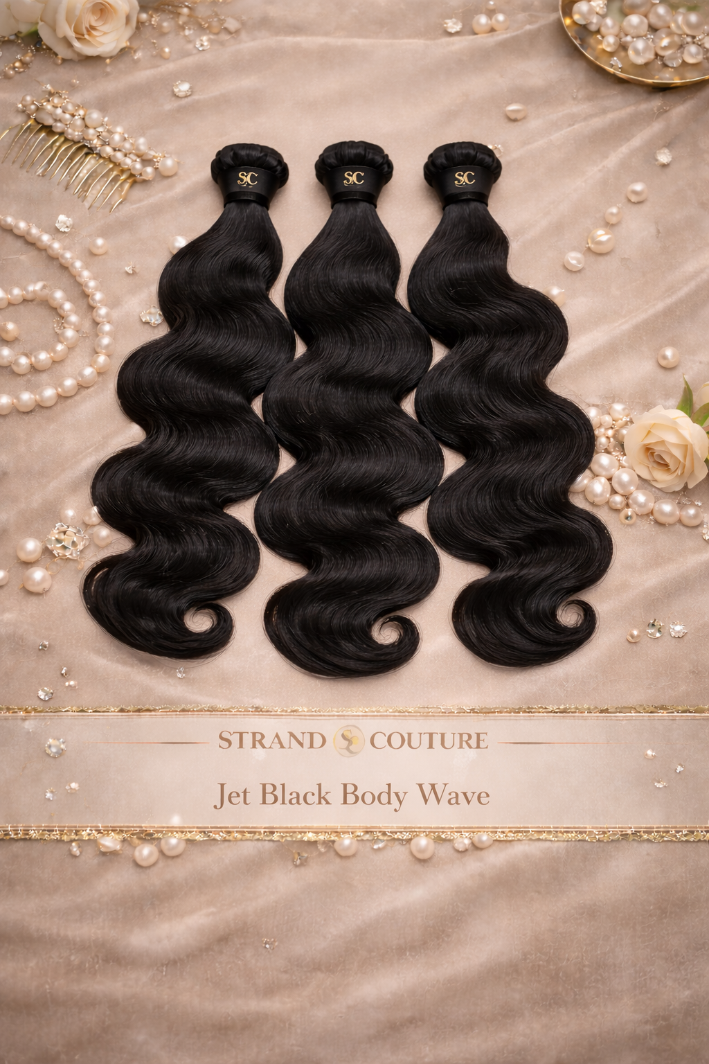 Jet Black Body Wave Bundle Deals