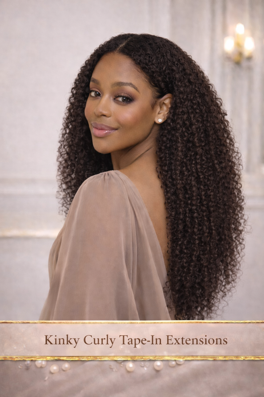 Kinky Curly Tape-In Extensions