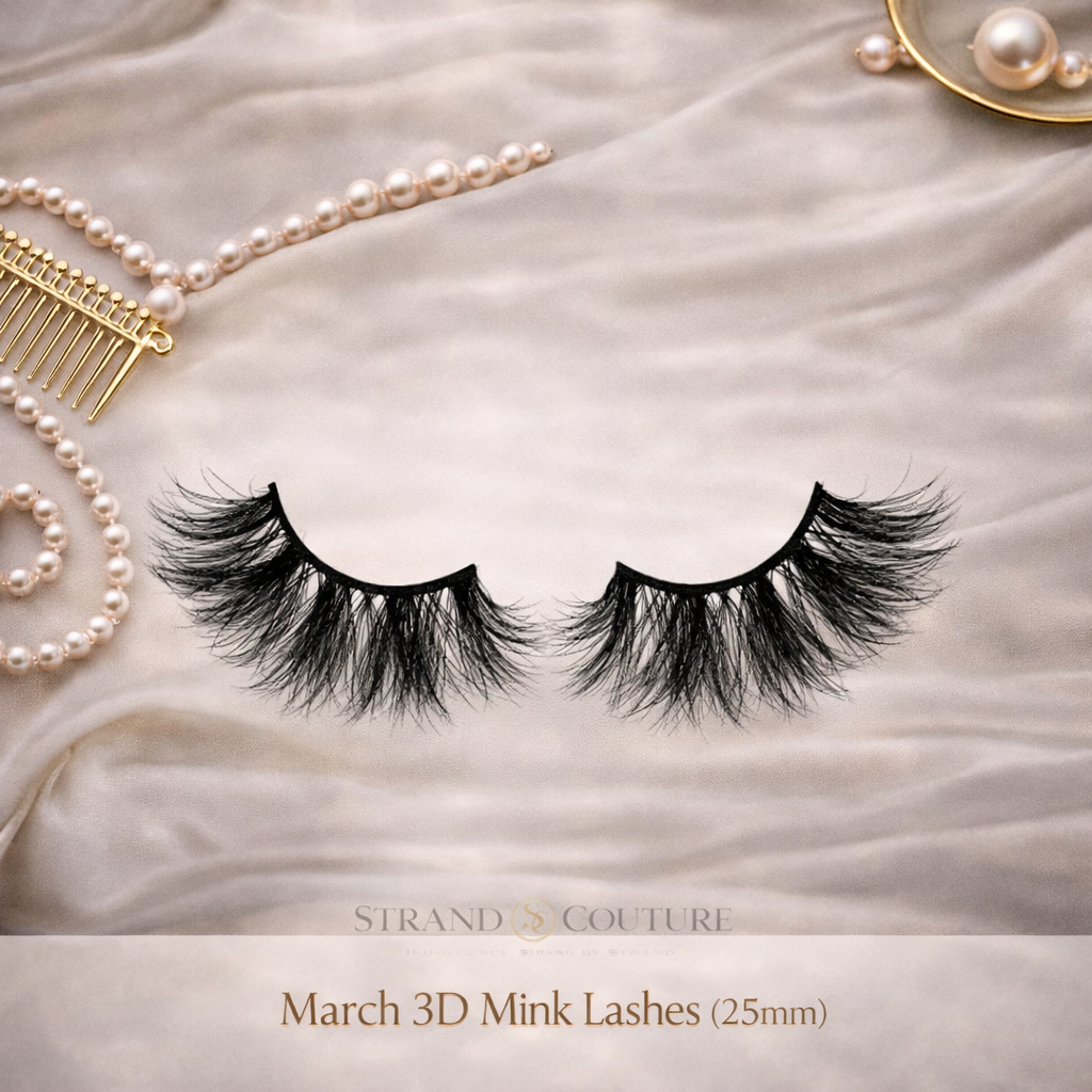 March 3D Mink Lashes 25mm