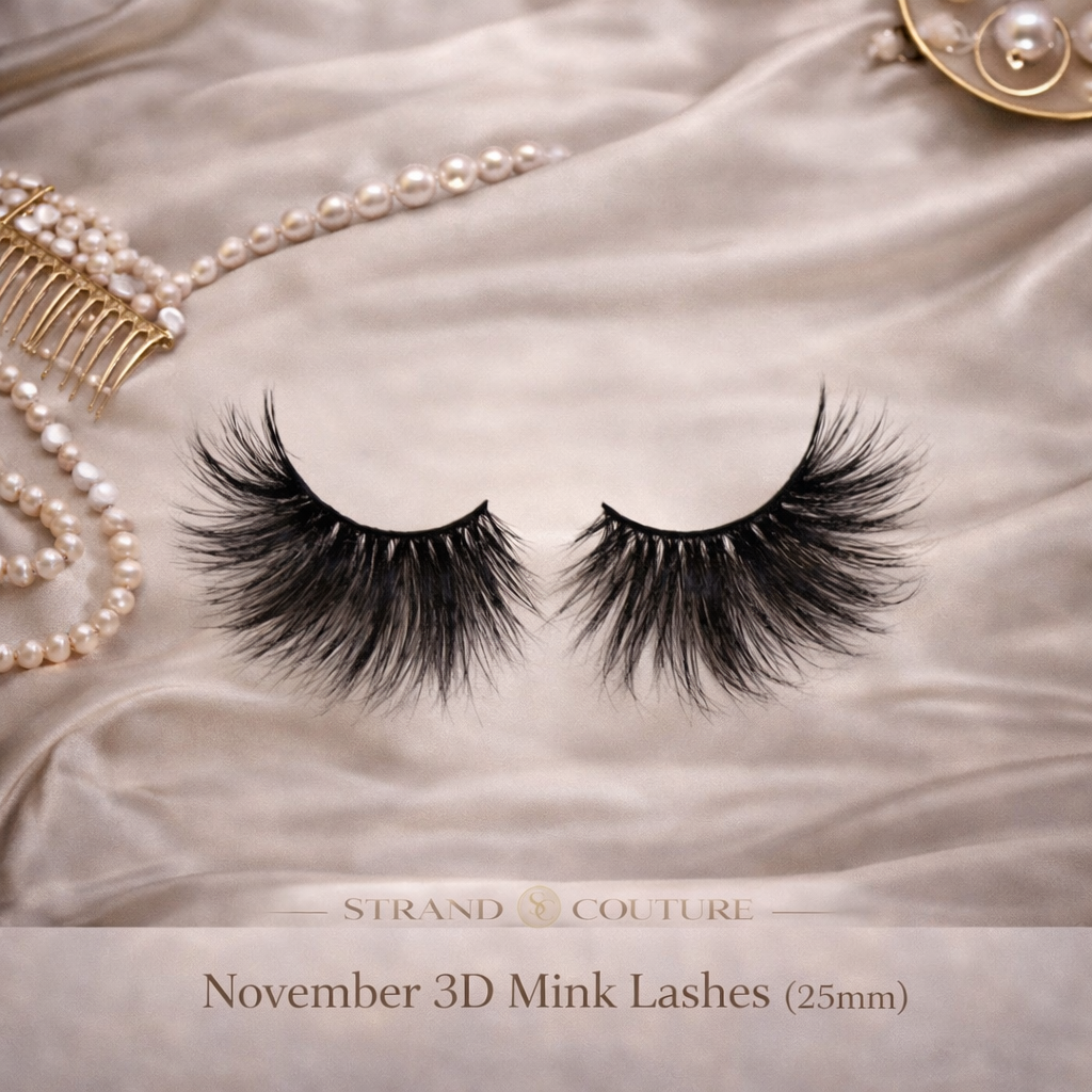 November 3D Mink Lashes 25mm