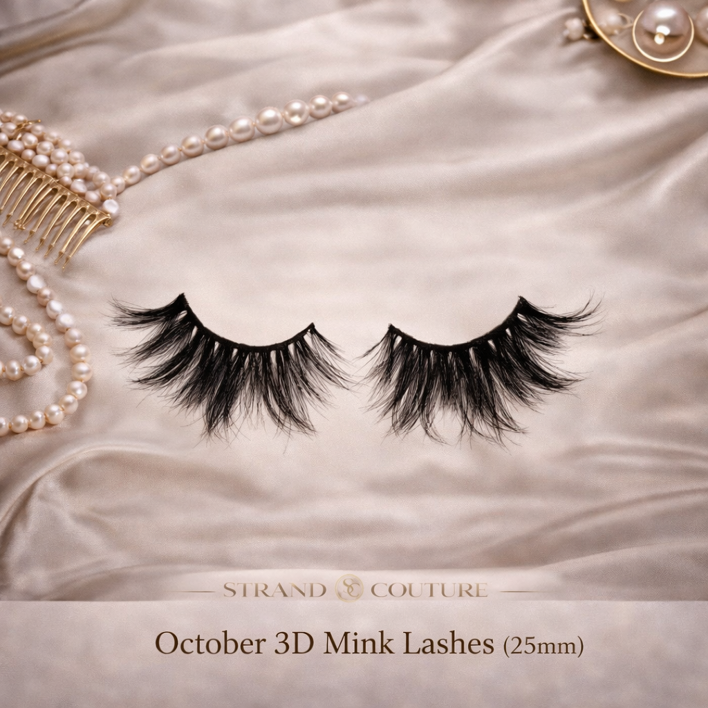 October 3D Mink Lashes 25mm