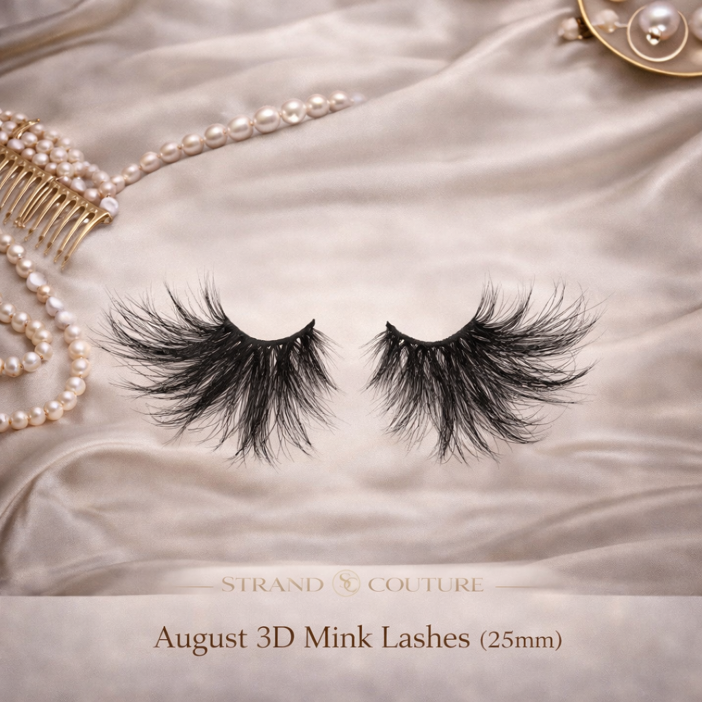 August 3D Mink Lashes 25mm