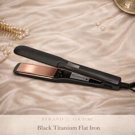 Black Titanium Flat Iron