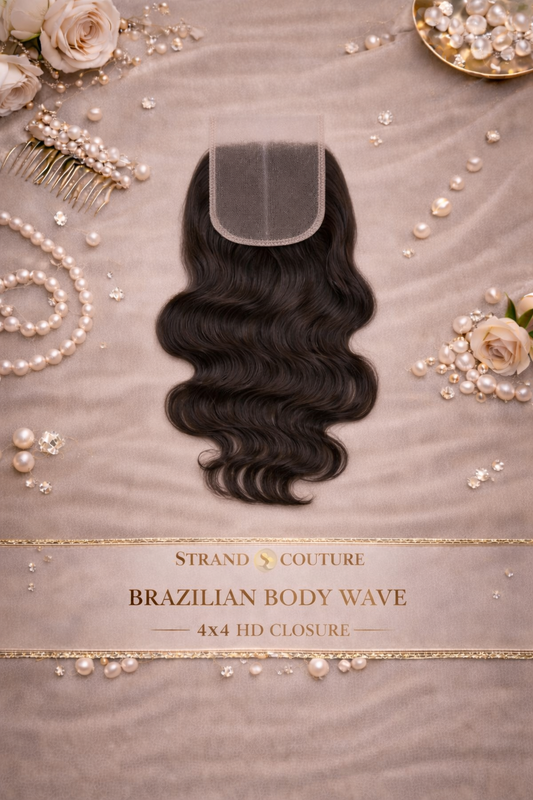 Brazilian Body Wave 4x4 HD Closure