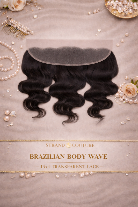Brazilian Body Wave Frontal 13x4 Transparent Lace