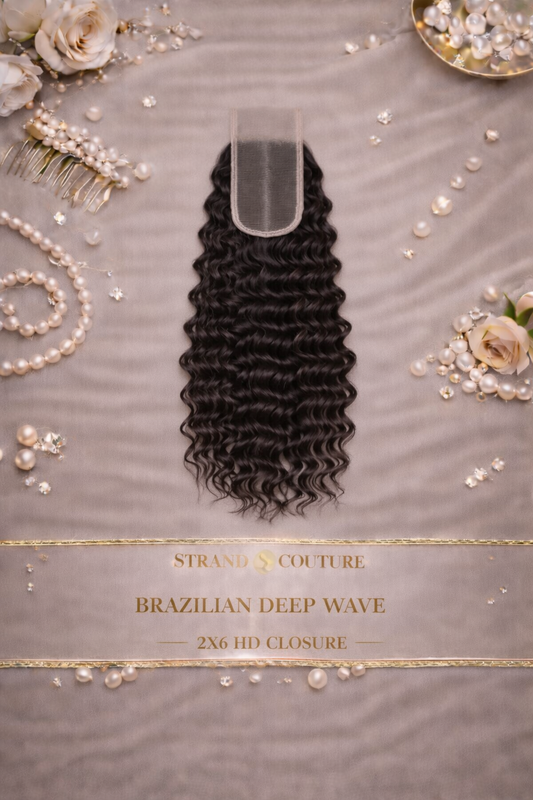 Brazilian Deep Wave 2x6 HD Closure