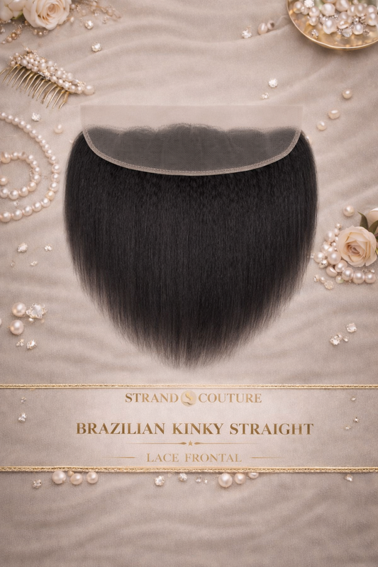Brazilian Kinky Straight Lace Frontal