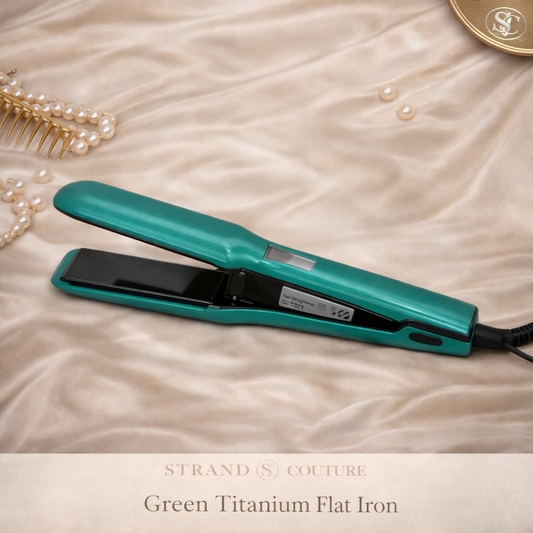 Green Titanium Flat Iron