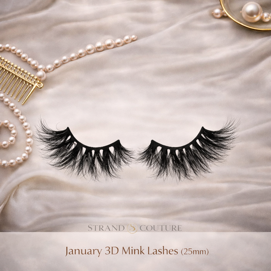 January 3D Mink Lashes 25mm