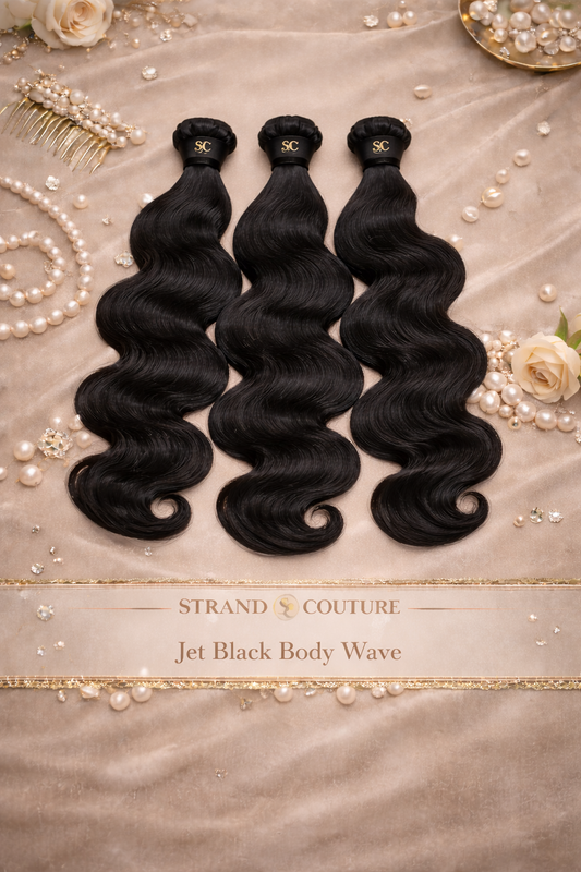 Jet Black Body Wave Bundle Deals