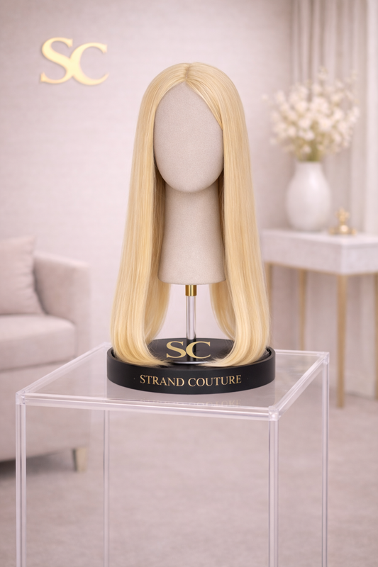 Blonde Straight 13x4 Transparent Lace Front Wig