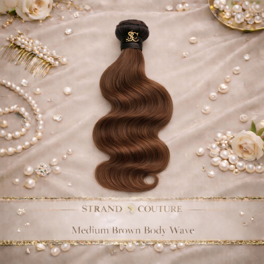 Medium Brown Body Wave Bundles