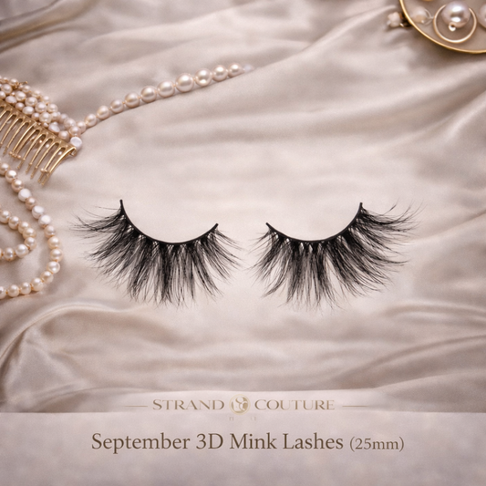 September 3D Mink Lashes 25mm