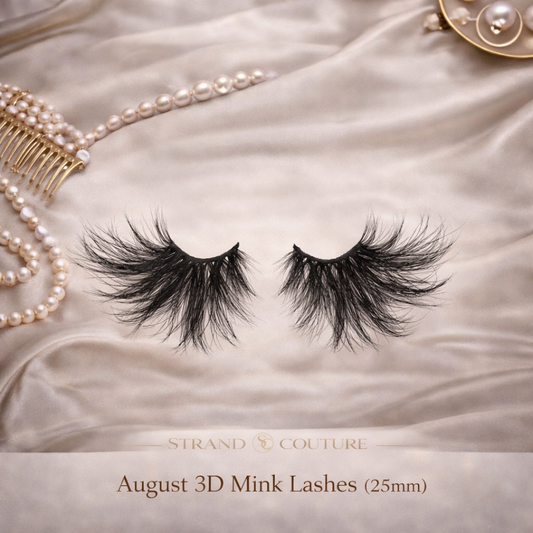 August 3D Mink Lashes 25mm